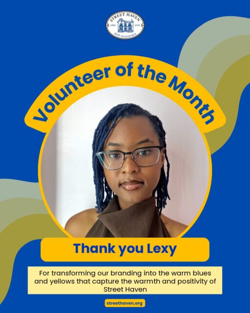 🌟 Volunteer of the Month: Lexy 🌟
"I've always been interested in art and creating things. It developed into a passion for design that I've now gotten the opportunity to use in helping Street Haven digitally present their life-changing services." – Lexy, OCAD Student & Street Haven Volunteer
In just two months, Lexy has transformed the way Street Haven shows up in the world. With her creative eye and design expertise, she brought a new sense of calm, unity, and recognition to our branding — introducing the soothing blue and yellow palette and the cohesive style that now reflects our mission of empowerment and hope.
Her work reminds us that visibility matters — that when our message is clear and recognizable, our reach and impact grow.
As Lexy moves on to focus on her studies and new creative projects, we want to thank her for her incredible contribution. Your talent, heart, and vision have left a lasting mark, Lexy — one that will continue to inspire everything we create. 💙💛
We wish you all the best in what’s ahead and know that you’ve made a real difference here at Street Haven.
#VolunteerOfTheMonth #StreetHaven #Community #OCAD #DesignForGood #WomensEmpowerment #ThankYouVolunteers