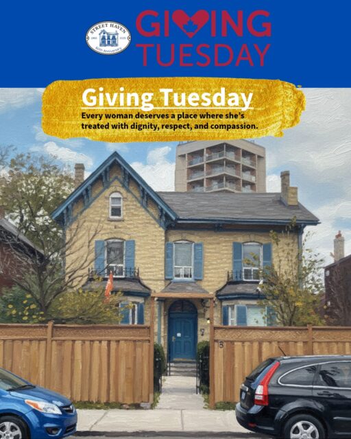 Every woman deserves a place where she’s treated with dignity, respect, and compassion.

Your donation provides:

- A safe, warm place to sleep.

- Nutritious meals.

- Counselling for those who need it most.

- Activities to build confidence and learn life skills.

We truly could not do it without the support of our incredible donors.

And, to our followers – thank you. Thank you for following in our journey to help women rebuild their lives and letting us share our mission with the community. We see you.

If this is your first time participating in Giving Tuesday, or if you’ve given every year, we would be honoured if you chose us. Last year, we raised just over $3,800 – this year we’d like to double that! Help us reach our goal by clicking the link in our bio to donate.

Link in bio to donate.

#GivingTuesday #SupportWomen #EndHomelessness

----------------------------------------------------------------------------------------------

This #GivingTuesday, we’re grateful for YOU. Because of compassionate followers like you, women find safety, dignity, and hope at Street Haven every night. Thank you for making healing possible.