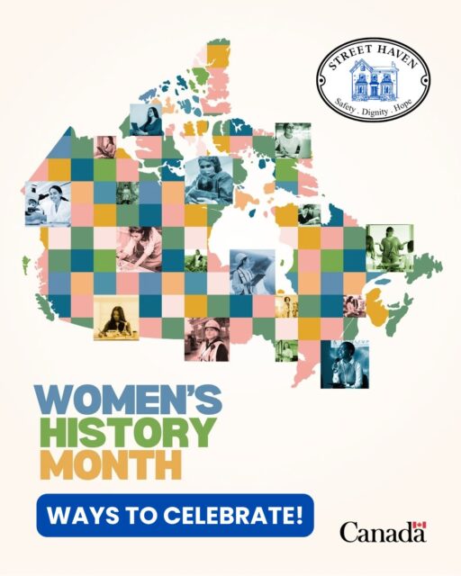 Women's History Month is here, and there are so many ways to celebrate! 🎉 Here are a few of our favourites:
💜 Give back. Volunteer or donate to local women's charities. It's as easy as starting a donation drive with friends and family. Here at Street Haven, we're always looking for shampoo, toothpaste, and menstrual products for the women in our programs.
🎬 Host a feminist movie night. Explore the National Film Board of Canada's collection of films celebrating women and girls and the trailblazers who shaped our country. Popcorn encouraged! 🍿
📚 Start a book club. Focus on women authors and women's stories. It's a fun way to get together with friends and learn about women's history!
🛍️ Shop women-owned. From clothing to bookstores to coffee shops, explore all the great women-owned businesses Toronto has to offer.
🎶 Press play. Build a playlist of women musicians, from Canadian icons like Céline Dion and Shania Twain to your own personal favourites.
How are you celebrating this month? Tell us in the comments! 👇
#WomensHistoryMonth #StreetHaven #Toronto #SupportWomen