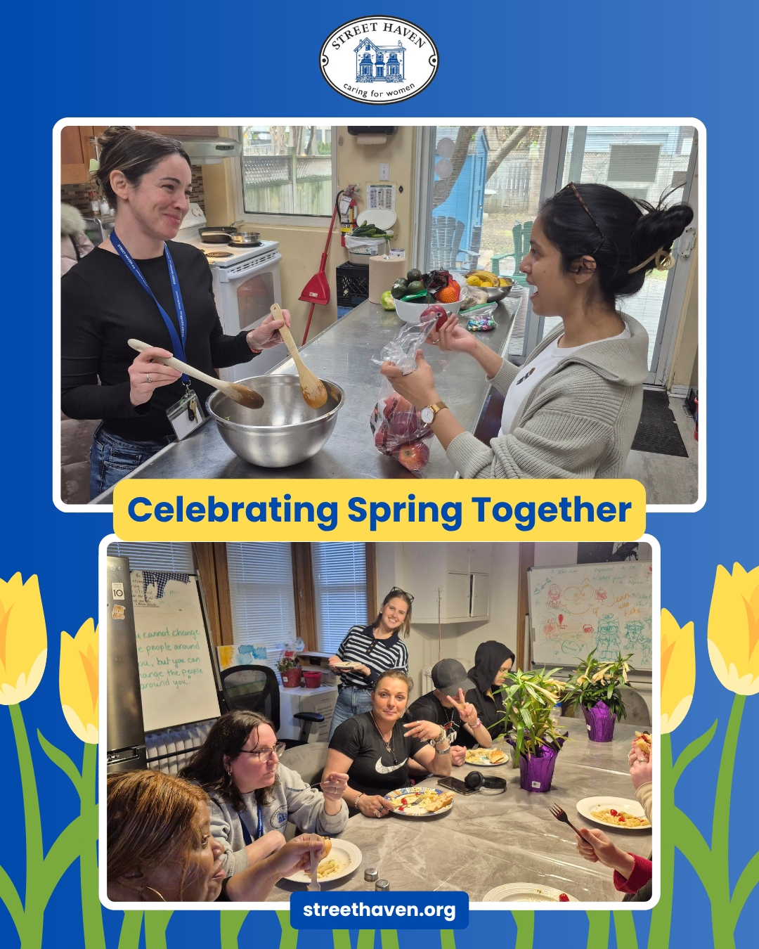 🌷 Fresh starts, clean spaces & a home-cooked Easter meal, that's what it looked like at Grant House this week!
Staff and residents rolled up their sleeves for some spring cleaning, then came together around the table to celebrate the season.️
Here's to new beginnings
#GrantHouse #AddictionsRecovery #StreetHaven #MentalHealthMatters #Community #Healing