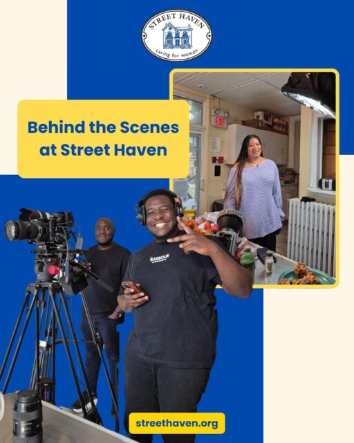 🎬 Sneak peek: something exciting is coming!
Filmmaker @swizzmark has been behind the lens with us, filming our staff and clients for a very special project. The stories, the energy, the heart…we can't wait for you all to see it.
This one is going to be something truly special. Stay tuned! ✨
#StreetHaven #ComingSoon #BehindTheScenes #Documentary #WomenEmpowerment #TorontoCommunity #SneakPeek