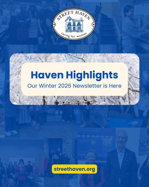 What's up with Street Haven?
Our Winter 2026 newsletter has all the Haven Highlights you need to know. From program updates to partnerships and impact—it's all there. Head to our website to read more! Link in bio.
#StreetHaven #WinterNewsletter #CommunityImpact #MakingADifference #NonprofitWork #StayConnected
