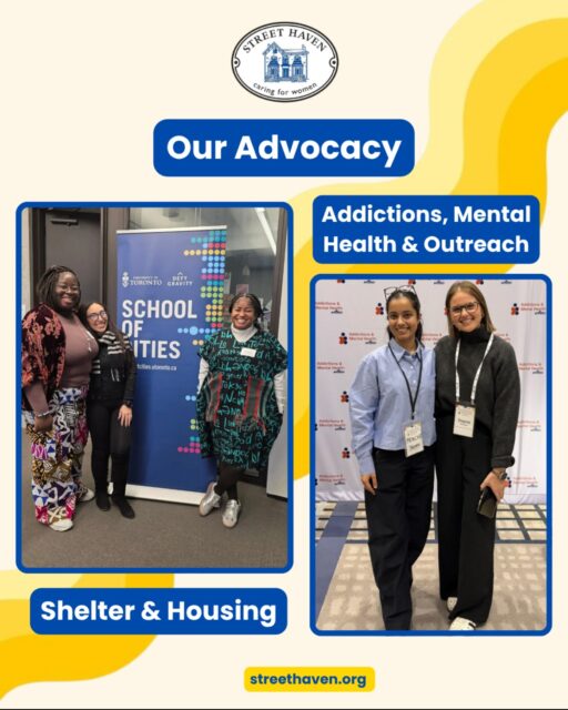 Our team has been busy making an impact beyond our programs. Joining the Leading Social Collective with United Way Greater Toronto & U of T’s School of Cities, connecting with sector leaders at the Addictions and Mental Health Ontario conference, and sharing expertise at an East Toronto Health Partners community engagement in Oakridge. Here at Street Haven, we are committed to showing up wherever the conversation is happening. Because meaningful change takes collaboration, courage, and community. 💛

#ShelterandHousing #MentalHealth #CommunityOutreach #StreetHaven
