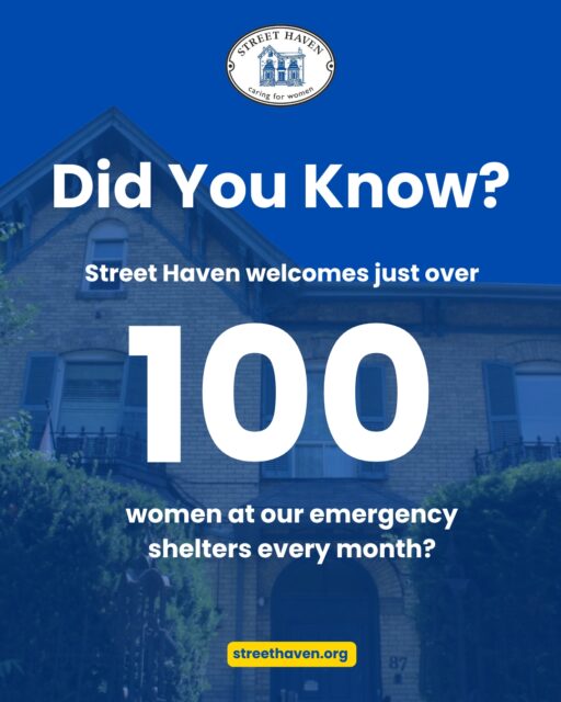 Every month, just over 100 women walk through our doors looking for safety. 💙

46 women at 87 Pembroke. 60 women at St. James Hotel. Each one found a safe place to sleep, a warm meal, and a moment of stability. Because everyone deserves that.

Women make up 41% of Toronto shelter users but the city has only around 15 women's emergency and transitional shelters. We run at capacity. Every. Single. Month.

The gap is real. The urgency is now. We're not going anywhere.

#StreetHaven #EndHomelessness #ShelterAndHousing #WomenShelter #Community #EveryWomanMatters
