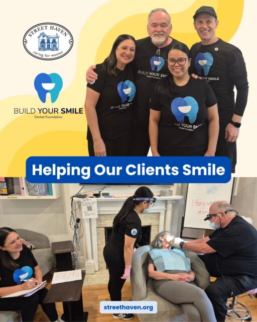 Smiles all around at Grant House! 😁🦷💙 

We had the most incredible visit from the Build Your Smile Dental Foundation, who came and screened ALL of our clients for dental concerns, completely free of charge. Those in urgent need will soon be enrolled for ongoing care, and every client received a dental kit to take home. We were also gifted clothing donations. What a day! 

Thank you to the amazing @build.your.smile team: Dr. Izchak Barzilay, Chris Scappatura, Mariela Gonzalez, and Cheryl Ferrer. Your kindness and genuine care for our community means everything. 

#BuildYourSmile #DentalCare #CommunityHealth #SocialImpact #HealthEquity #StreetHaven #CommunityPartnership #Grateful