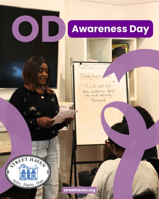 Standing Together Against Overdose 

Yesterday, we gathered for International Overdose Awareness Day to honour the lives we've lost to overdose, and to stand against the stigma that so often keeps people from getting the support they need. 

At Grant House, two of our clients shared their hearts with us. One read a poem she'd written in her creative writing workshop. Another shared a grief and reflection booklet she made that morning in an art workshop. It was a powerful reminder that even in grief, there is room for strength, creativity, and hope. 

Over at Moss Park, for International OD Awareness Day, even the rain couldn't keep people away. Our team members Lilly and Tishana were there connecting with neighbours and community partners. And of course, a steadfast supporter of our community, MPP @kristynwongtam reminded us all in their speech that we are the ones driving change. And to keep going. 

We were grateful to stand alongside our health and community partners in this work: @parkdalequeenwest_chc , @southriverdalechc , @streethealthtoronto , @regentparkchc , @prisonharmreduction , @sherbournehealth , @tngcommunityto , @fredvictorcentre and @drugchecking 

Because the truth is, this work doesn't end when the day does. We are the people showing up to fight overdoses every day, not just on days like yesterday. And we'll keep advocating for harm reduction, health care, and the social supports that keep people alive and connected to care and recovery. 

Thank you to everyone who showed up to remember, to connect, and to stand together. For those we have lost and for those still here. 💜 

#IOAD2026 #OverdoseAware #EndOverdose #StreetHaven #EndTheStigma